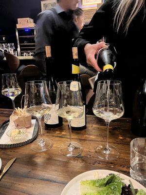 Chardonnay Flight - $55