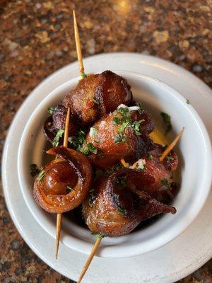 Bacon Wrapped Dates