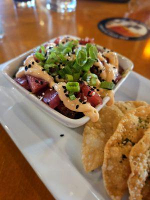 Ahi Poke Appetizer