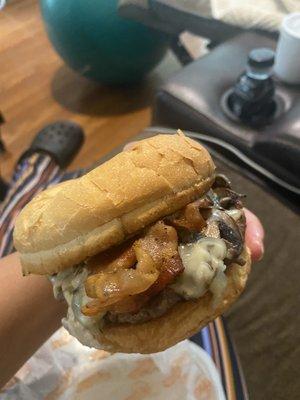 Mushroom burger