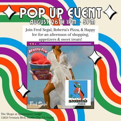 Pop-up event - see other vents on Facebook Page for more info (Aug 2023)