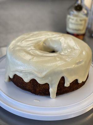 Hennessy-Glazed Pound Cake