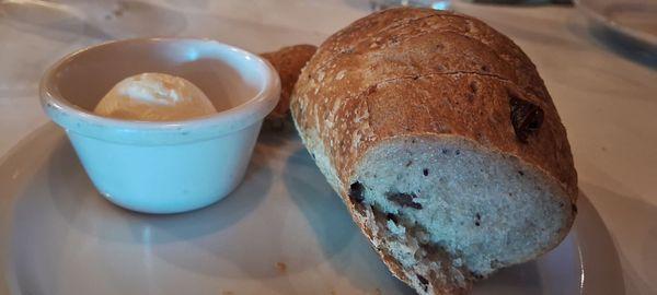 Olive bread and butter