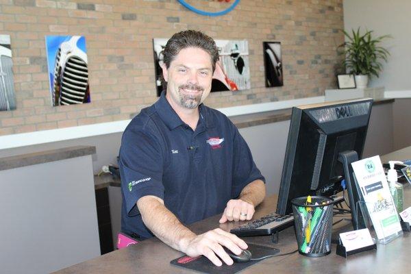 Our newest Goodyear team member, Kent. Kent recently moved over from our Happy Valley store.