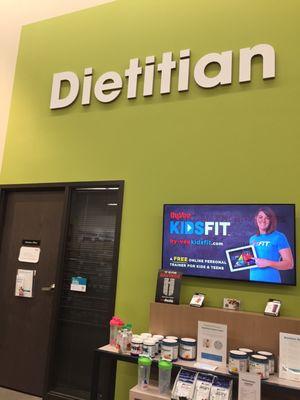 On staff Dietitian