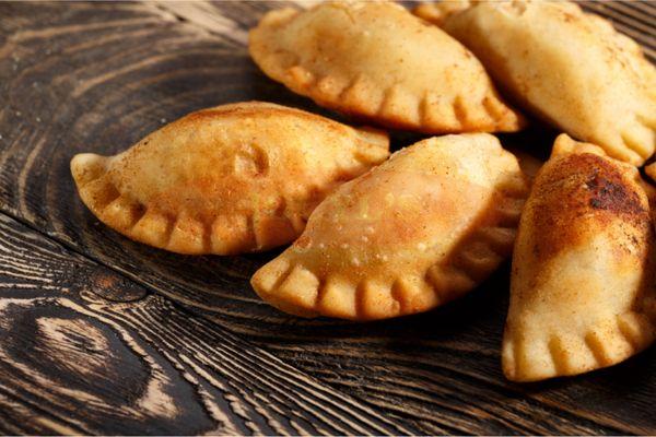 Savory & Sweet Guava & Cheese & Strawberry Empanada