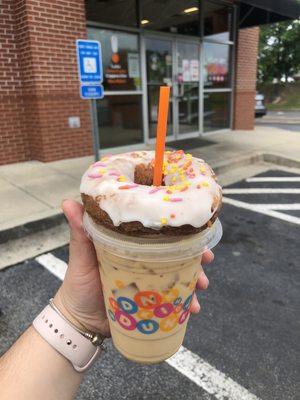 Free Donut Friday with the purchase of any drink!