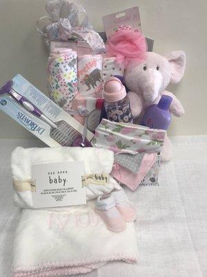 Baby Girl Gift Basket