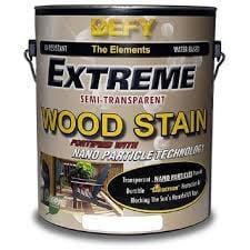 DEFY Extreme Wood Stain is a synthetic-resin, semi-transparent wood stain formulated using state of the art Nano-Technology