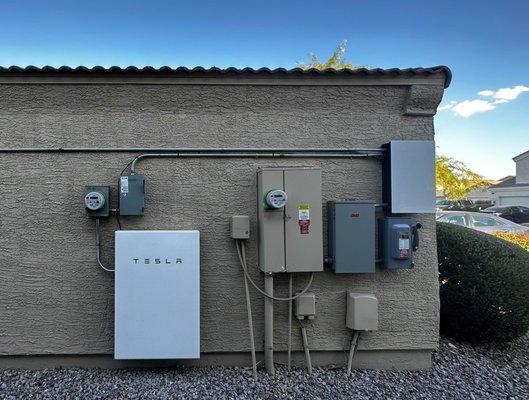 Tesla Powerwall + Tesla inverters