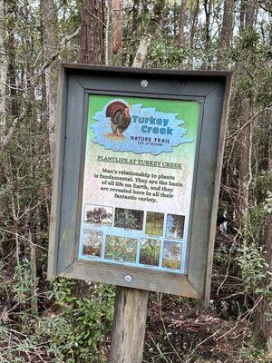 Turkey Creek signage