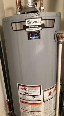 A O Smith water heater