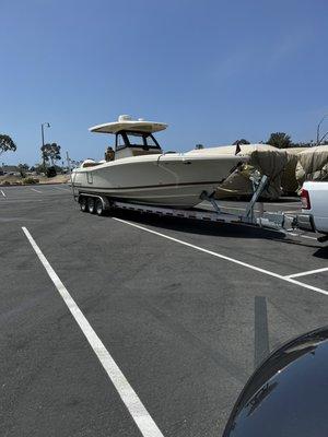 Wow! The new star of our family. Beautiful boat.