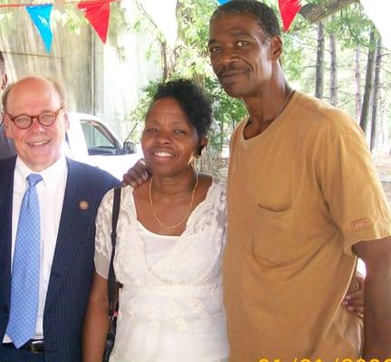 TN. Congressman Steve Cohen with Mike & Karen Minnis of Landmark Training Development Company