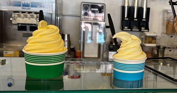 Large Mango Dole Whip Small Pineapple Dole Whip