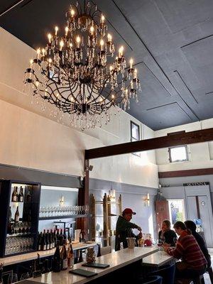 Tasting room interior