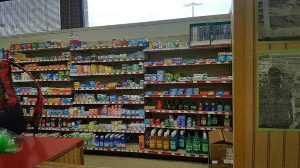 I've seen bigger pharmacies in 3rd world countries.