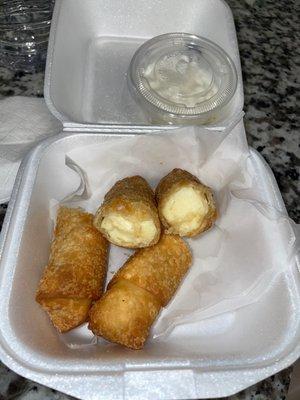 Cheesecake Eggrolls