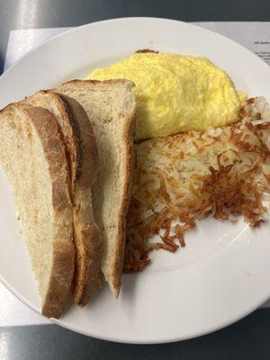 Tomato, Basil, And Mozzarella Cheese Omelette