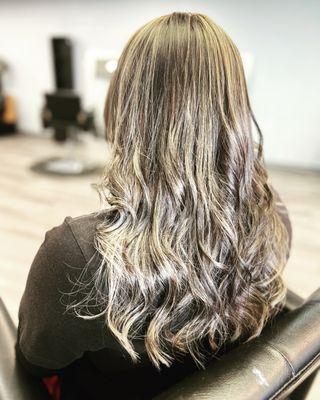 Highlights ash tones