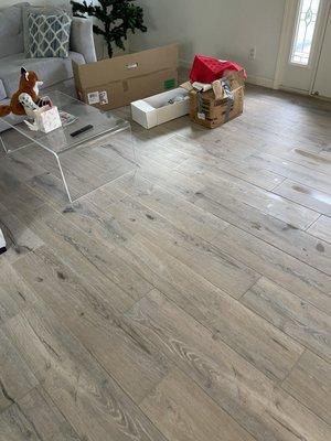 Vinyl flooring