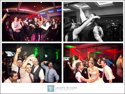 the proof how much fun people had at the wedding :)