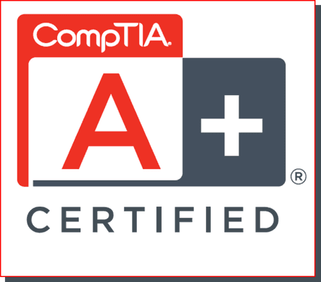 Comp TIA A+ Certified technicians onsite.