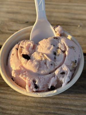 Rose Rock (strawberry, chocolate chips, pecans)