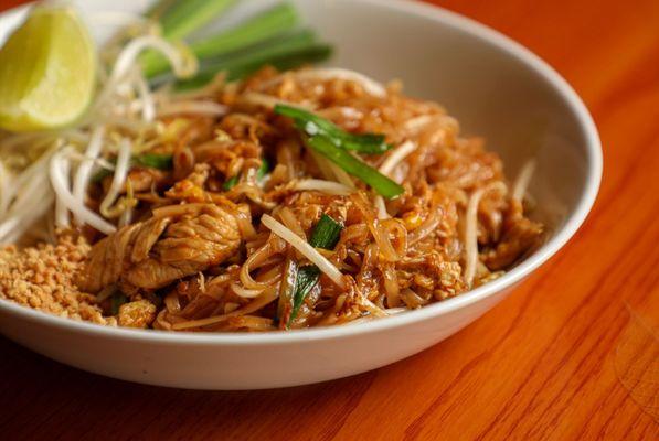 Pad Thai pleases with a blend of sweet, salty, tangy and spicy (if you like)!