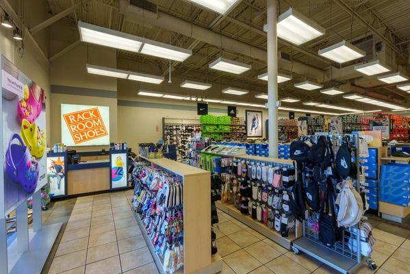 Wide Shot of Interior of Store