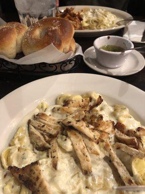 Cheese Tortellini with Chicken   Tour of Sicily