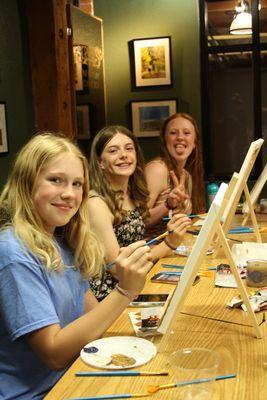 Private birthday celebration! Book a private paint party for your special occasion.