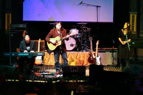 Art Hirahara, Goh Nakamura & Vienna Teng take the stage at Broadway Studios for Kearny Street Workhop's Jade Ball.