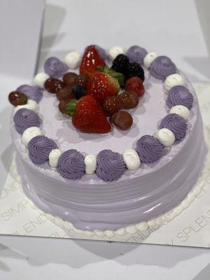 Taro cake