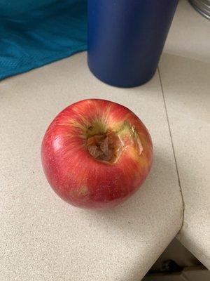 Rotten apple