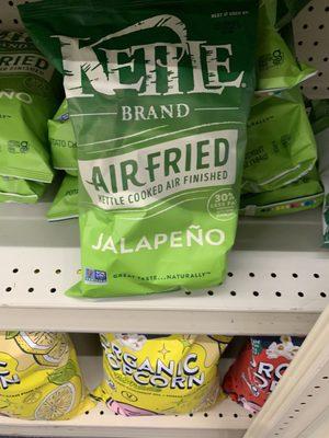 Didn't realize there were air fried kettle chips