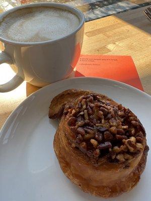 Sticky Bun & Mocha