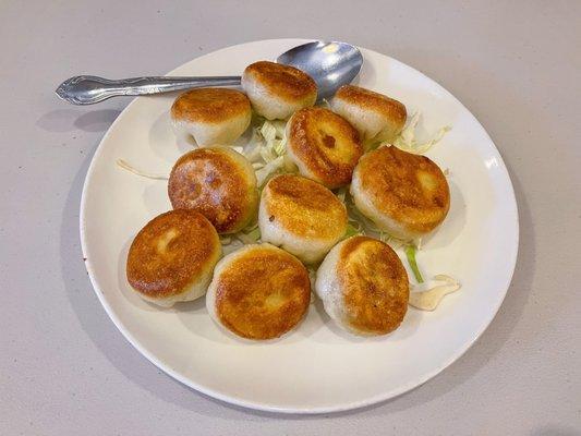 10 Piece Pan Fried Seafood Bun