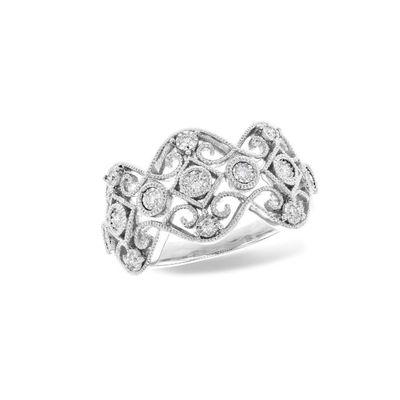 14K Diamond Fashion Ring