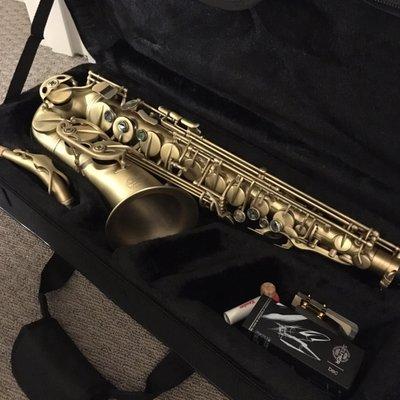 My new Kessler alto! Beautiful horn and plays like a dream!