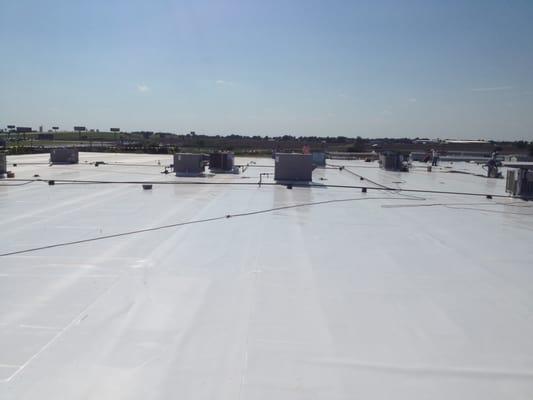 Flat roofing repair and new constructions.