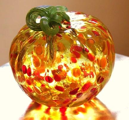 Pumpkin Glassblowing Class