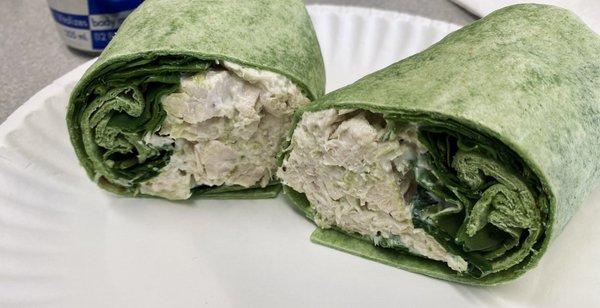 Chunky Chicken Salad Wrap