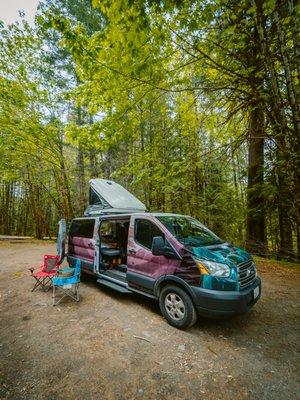 Spring in OR, and a campervan to sleep where you wish!