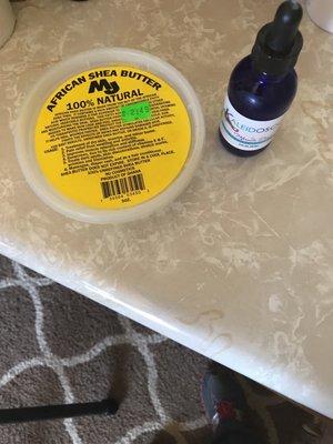 African Shea Butter & Kaleidoscope miracle drop