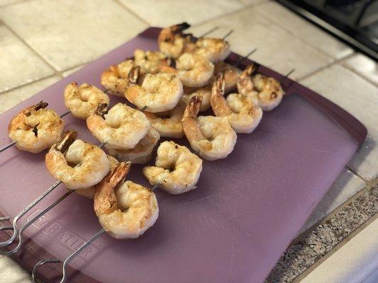 Our finished shrimp product, so delicious!