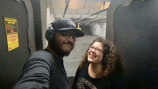 Date night at the range. YouTube: Soudafat