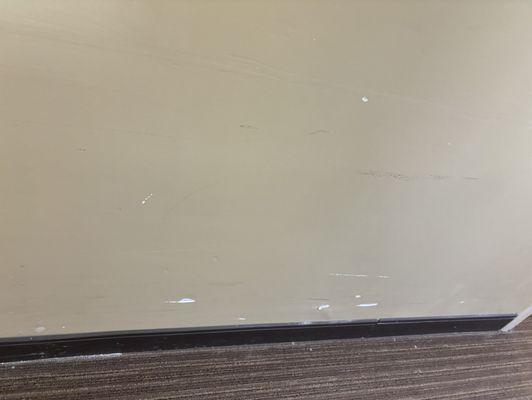 Hallway wall damage?