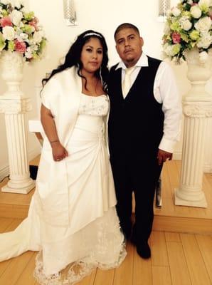 Congrats To Eric and Karina, married June 20, 2015 @helensweddingchapel