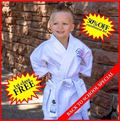 Yes, Karate kids are awesome!